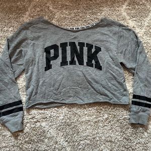 PINK crop sweater